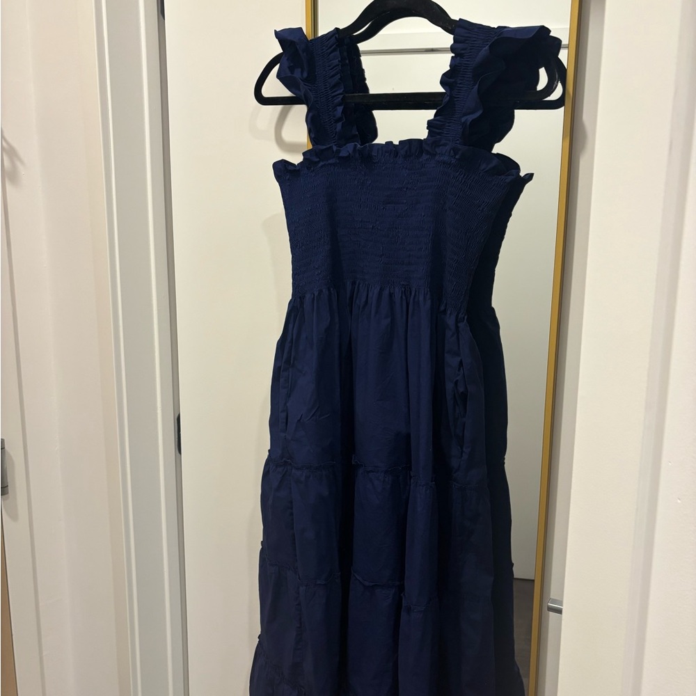 Hill House Ellie Nap Dress Medium Navy